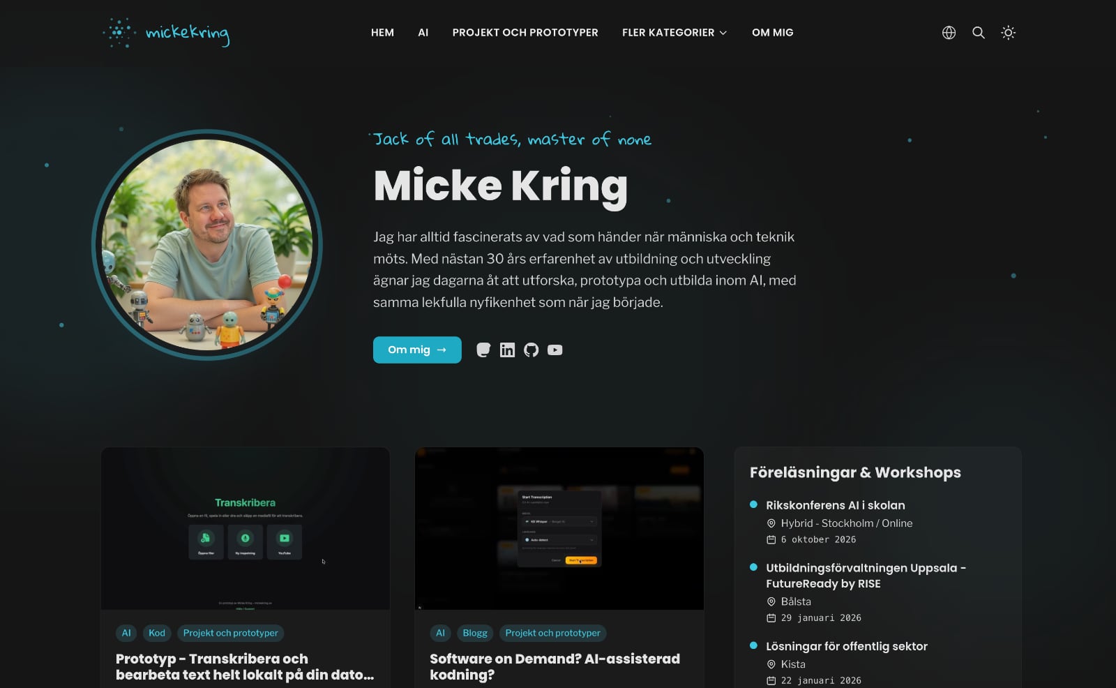 mickekring.se (Web)