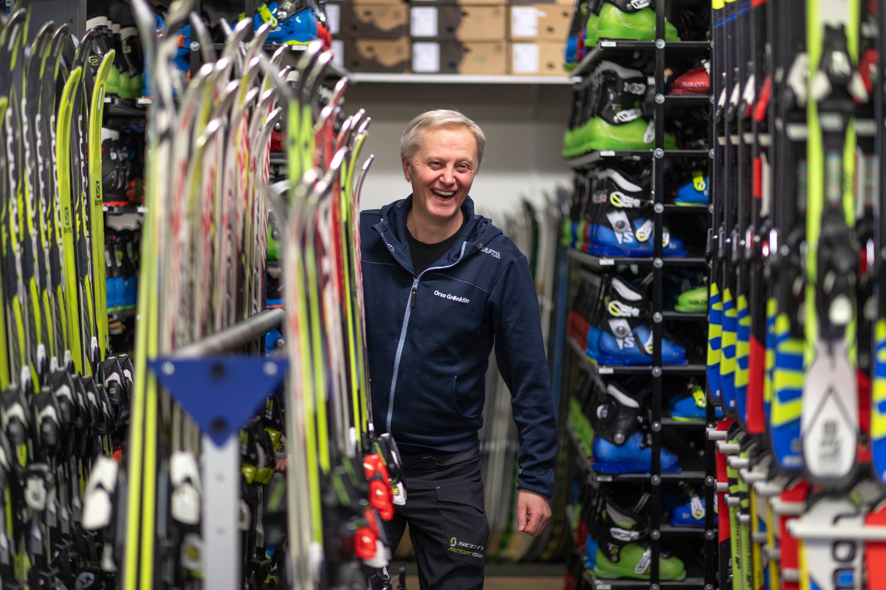Skipass försäljare till Grönklitt