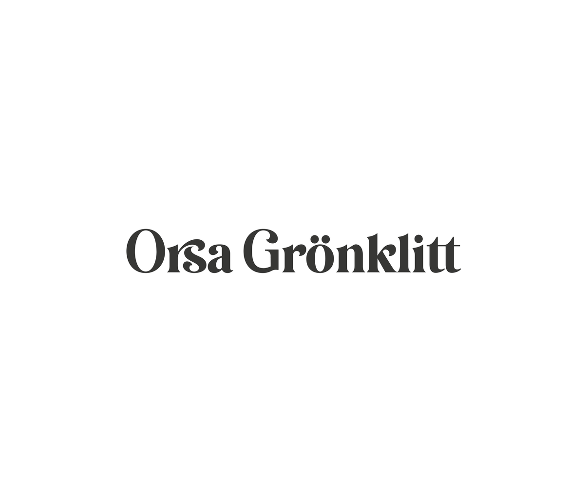 Orsa Grönklitt Friluftsanläggning AB