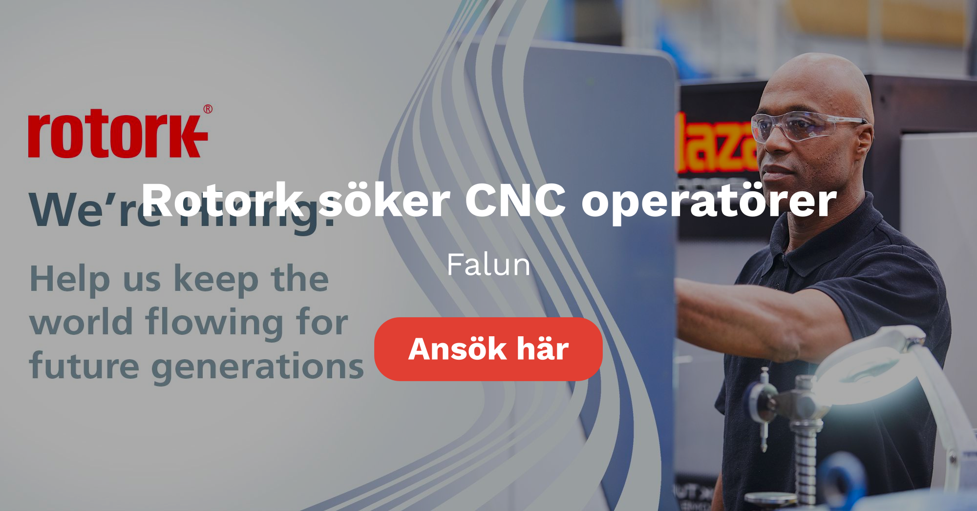 Rotork söker CNC operatörer HR Dalarna Falun