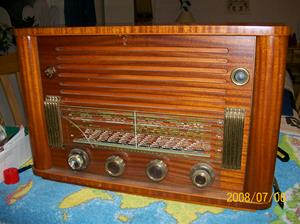 200. Skantic Radio, rörmottagare. Typ: Birgit. Nr: 399216. Fotonr: 100_1333