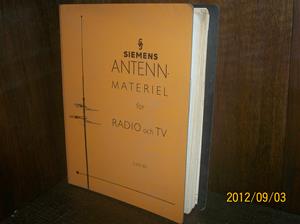 666. Såld. Siemens, antennmaterial för radio/TV. Lista: 62. Tillv.år: Början av 1960-talet. Fotonr: 100_9665