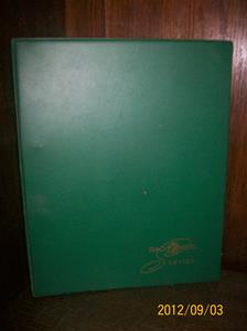 668. Såld. Tandberg/Radionette, servicemanual. Typ: Rullbandspelare/Grammofoner. År: 1960/70-talet. Tillv.land: Norge. Färg: Grön. Fotonr: 100_9667