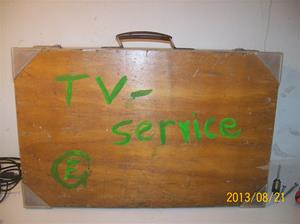739. Serviceväska för TV-Service. Tidigt 60-tal. 101_0362