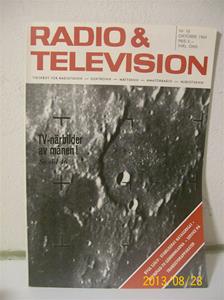 761. Radio & Television nr 10 oktober 1964. Pris: 3,00:-. Tidskrift för radio/televisionsteknik. 101_0413
