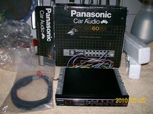 396. Panasonic, equalizer. Typ: CY-SG 60 EN. Nr: 11 438. Fotonr: 100_5771