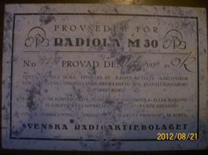 639. Radiola M30 1929. Bild 2
