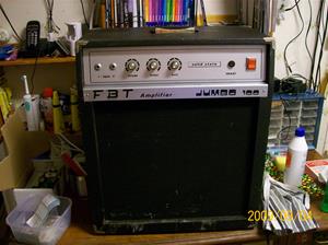 355. FBT, amplifier. Typ: Jumbo 100. Nr: 473 880. Tillv.land: Italy. Fotonr: 100_4421