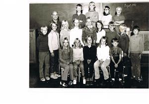 Klass 6 1971-72. Sista året i Näs.
