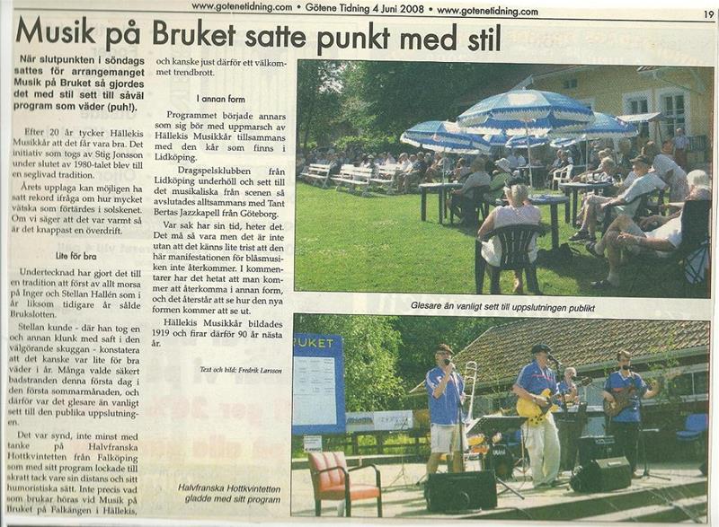 Sista musik på Bruket 2008 Sista musik på Bruket 2008