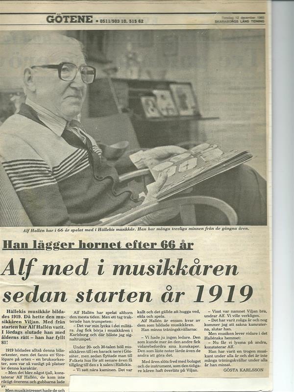 Del 1 lägger undan hornet efter 66år