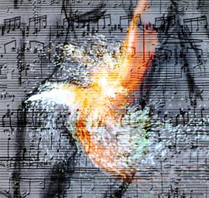 Musical fire, water, wind