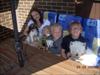 Hanna, Simon, Elias och Jonatan