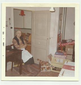 Min farmor. julafton 1965. Fick bilden av min kusin Carina 2015 03 30