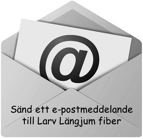 Sänd ett e-postmeddelande till Larv Längjum fiber