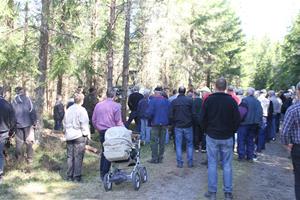 Skogsdag av södra o LRF förevisar ladugården 043