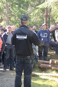Skogsdag av södra o LRF förevisar ladugården 052