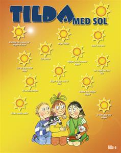 Tilda med is och sol Affisch sol Tilda med is och sol Affisch sol