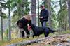 Ulrika och hund