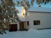 Huset mitt om vinteren :-(