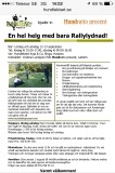 Rallyhelg Rallyhelg