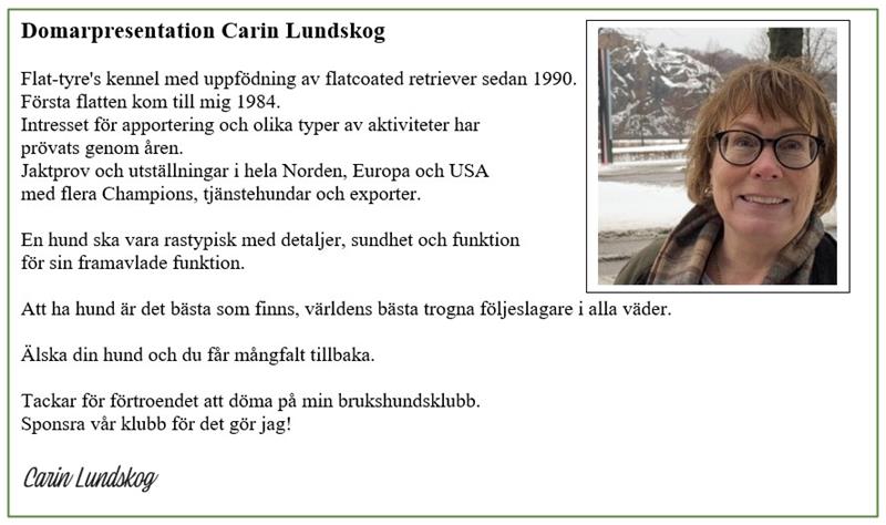 presentation Carin Lundskog
