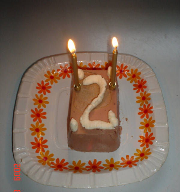 Tårta 2-år Tårta 2-år