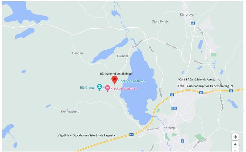 Karta Klackberg Norberg 21