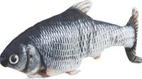 Sprattlande fisk med catnip, 30 cm, USB-laddad