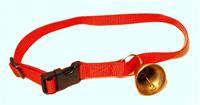 Halsband med bjällra