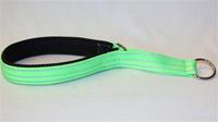Nomehalsband med reflex, limegrön
